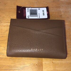 Radley London Alpha Road Small Bifold Leather Wallet Purse Color Dark Brown NWT